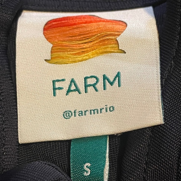 Farm Rio Black Long Sleeve Bodysuit - Picture 8 of 9